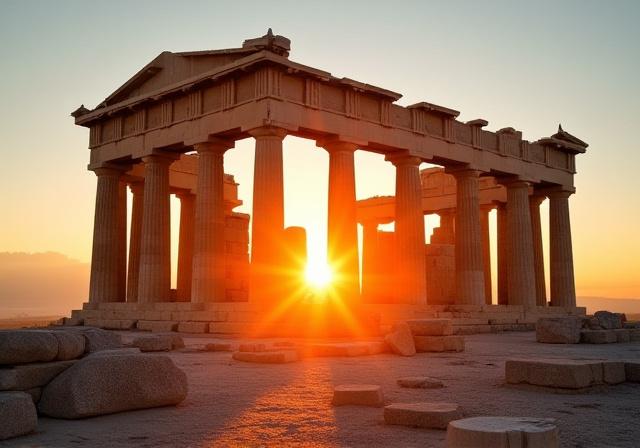 Overview of ancient ruins as world heritage